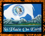 Wyoming flag and seal